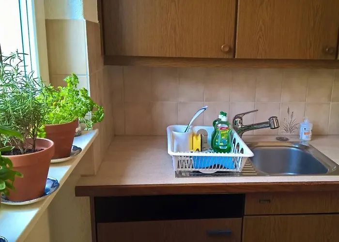 아파트 Turicum Mit Balkon Und Parkplatz 취리히